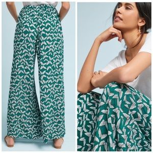 Athropolgie Maeve Butterfly Pants